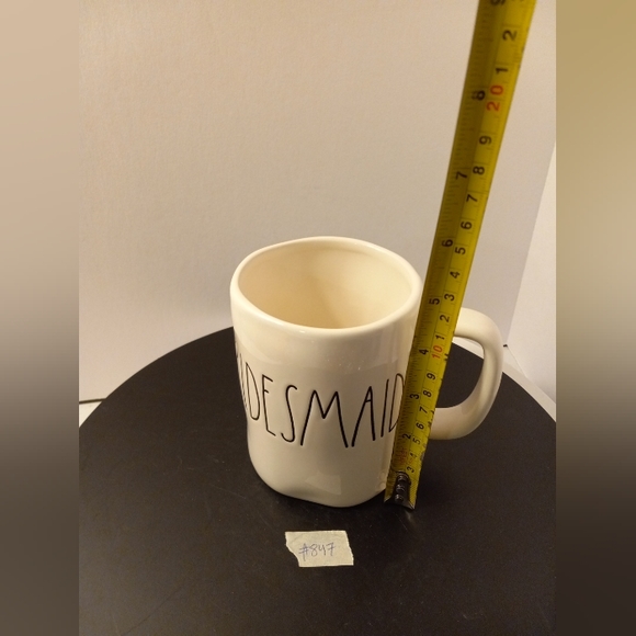 Rae Dunn Bridesmaid Mug Artisan Collection Magenta - Picture 7 of 12